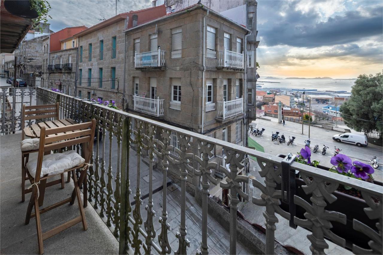Refugio De Paz Y Encanto En El Corazon De Vigo Con Vistas Al Mar מראה חיצוני תמונה